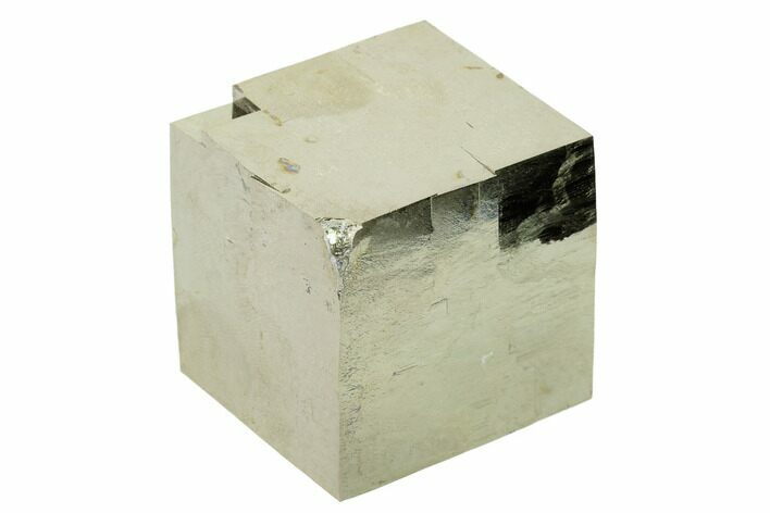 Natural Pyrite Cube - Victoria Mine, Spain #152267